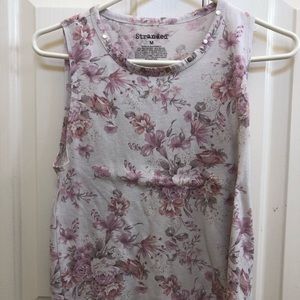 Floral Muscle Tee